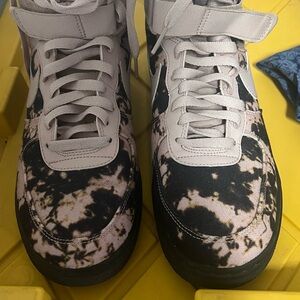 Tie-Dye High-Top Sneakers